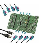Analog Devices MAX9286COAXEVKIT# ເຄື່ອງມືພັດທະນາອິນເຕີເຟສ MAX9268, ຕົວຖອດລະບົບ GMSL ຄວາມໄວ 1.5Gbps ສີ່ຊ່ອງ