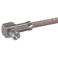 HUBER+SUHNER 16_MCX-50-2-14/133_NE ຕົວເຊື່ອມ MCX ປັ້ນມຸມຂວາ ປຸ່ມສາຍສະເກັບ (ຜູ້ຊາຍ)