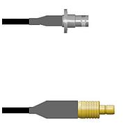 Amphenol Custom Cable Q-0803P0008009i ສາຍສັນຍານ RF BNC-SJB/SMB-SJ RG58 9I