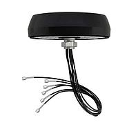 HUBER+SUHNER 1399.19.0252 ອານເຕນນາ SENCITY Tram MULTI ສະຫນັບສະຫນູນ TETRA, LTE450, 2G/3G/4G/5G ເຊື່ອມຕໍ່ເຄືອຂ່າຍໂທລະສັບ, Wifi 2.4/5 GHz, Wifi 6E.