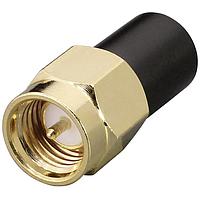 Linx Technologies - TE Connectivity ANT-915-NUB-SMA ອະນຕີນາ 915MHz ອັບຕຣາຄອມແປັກ ອະນຕີນາວິບ, ຕິດຕູ້ພາຍນອກ, ປລັກ SMA