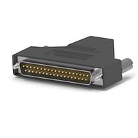 AMP Connectors - TE Connectivity 1-747950-4 ຕົວເຊື່ອມ D-Sub - ຊຸດປະຕິບັດຄວາມໜາ້ນມາດຕະຖານ KIT PLUG 37P HDE SHLD ENCLSRE