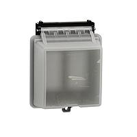 Square D SQWS83121XX ປົກຄຸມ 2G WEATHERPROOF CLR COVER VERT MOUNT