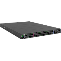 Ufispace S9301-32DB ສະວິດກະດູກສັນຫຼັງຂອງສູນຂໍ້ມູນ (24 x 200G QSFP56 & 8 x 400GE QSFP-DD ports)