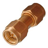Johnson / Cinch Connectivity Solutions 142-0901-811 ຕົວແປ RF - ໃນຊຸດ PLUG TO PLUG ADPT