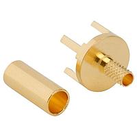 Amphenol RF 142200 ຕົວສິ້ນສຸດ RF SMB PCB CBL TERM. 174/U 4 ຫົວຮອວດທາງທອງ