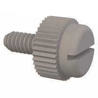 Essentra Components 090440025TEG ກຸມນິ້ວສະແລດ, ກຸມນິ້ວສະແລດຊ່ອງ, #4-40 ການດັບກະດູກ, 1/4 ຍາວ