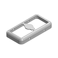 Masach Tech MS220-30F ເຟມປ້ອງກັນ EMI/RFI, ສອງສ່ວນ 22 x 11.3 x 2.8mm ເຟມປ້ອງກັນ RF/EMI ສອງສ່ວນ ດວ້ຍການດຶງບໍ່ມີຕໍ່ຕາມ (CRS)