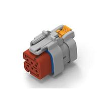 DEUTSCH - TE Connectivity 2320923-1 ກອງປົວ AS16 HT, ປລັກ, 6P, ການປິດມາດຕະຖານ, CodeA