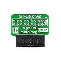 Mikroe MIKROE-1303 ອາເດັດເຕີມໂປຣແກມ mikroProg ເປັນ ST-Link v2