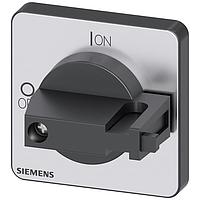 SIEMENS 3LD93436C ສະລັງເລືອກ ສະລັງເລືອກ, ສີດໍາ 48x48 mm