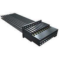 Samtec SFSD-14-28-G-14.00-SR Samtec .050" Tiger Eye ສາຍສອງແຖວສ່ວນປະກອບສາຍສອງຊັ້ນ, ປະຕູສາຍ