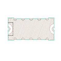 Knowles Dielectric Laboratories B280MC1S-T ຕົວກັ້ນຜະລິດ Bandpass