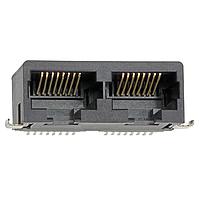 Molex 43841-0103 Modular DUAL SMT MODJACK 8/8 RA FTNAIL