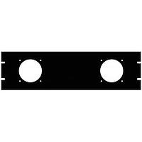 Hammond Manufacturing PPFP190802BK1 ແຜ່ນພັນແຟນ 5.25" 2-ແຟນ