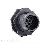 Eaton Souriau-Sunbank UTSX71492PY ຮອບຮອງ Jam nut receptacle, ບໍ່ມີ backshell, ສໍາລັບ 12 ຕິດຕໍ່ຊາຍ, IP68/69K, ການກຳນົດກະແຈ Y