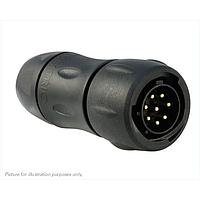Eaton Souriau-Sunbank UTS6JC128P ປລັກ 8P Strt Pin Plug Backshell ຂະໜາດ 12