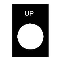 SCHNEIDER ZB2BY2307 ປ່ຽນຊິວເວີເຮດແວຣ NAMEPLATE (U