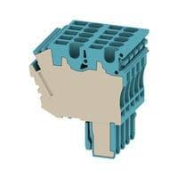 Weidmuller 2702470000 ເຄື່ອງມືແລະອຸປະກອນເຊື່ອມຕໍ່ Terminal Block ZP 2.5/2AN/QV/5 BL