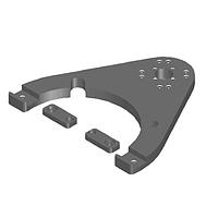 Swivellink SLM-651-K ຈາວຍູ່ຕິດຕັ້ງ METRIC KEYENCE MTG PLATE