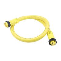 Molex 1300120192 ເສັ້ນສາຍເຊນເຊີ / ເສັ້ນສາຍອັກຕູເວດ MC 12P MFE 0.5M 16/12 TPE FLX