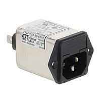 Corcom - TE Connectivity 10EHG1-2 ອິນເລດ 10A ຟິວສຄູ່ ແພດທະບາຍ