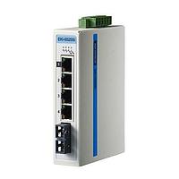 Advantech EKI-5525SI-AE ອຸປະກອນສະຫນັບສະຫນູນ Ethernet ທີ່ຈັດການ ProView, 4+1SMF 10/100Mbps ສະຫນັບສະຫນູນອຸດສາຫະກຳ, -40 75C
