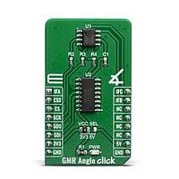 Mikroe MIKROE-3815 ຕົວຈັບມຸມແມ່ແຫຼງ Magnetic Angle Sensor GMR Angle click