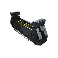 Samtec EJH-110-02-S-D-RA-18 ຫົວກວດ & ກອງສາຍສະບັບ .100" Shrouded IDC Ejector Header