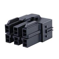 Molex 151049-2606 ຮອງສະໜອງ Headers & Wire Housings CP6.5 RECP HSG DR 6CKT POLZ POSLCK BLK