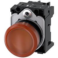 SIEMENS A6X30142126 ແຜງຕິດຕັ້ງແບບ LED ສະແດງສະພາບໄຟຟ້າ. ແສງສີເຫຼືອງ