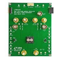 Analog Devices DC2552A ຕົວຄວບຄຸມແຮງແສງ - ຕົວຄວບຄຸມແຮງແສງປ່ຽນແປງ Dual 25A ຫຼື Single 50A ໂມດູນຕົວຄວບຄຸມພ້ອມລະບົບຈັດການພະລັງງານດິຈິຕອນ