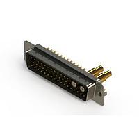 EDAC 627-43W2622-7T2 ຕົວເຊື່ອມຕໍ່ Mixed Contact D-Sub Connectors Vertical Combo Dsub