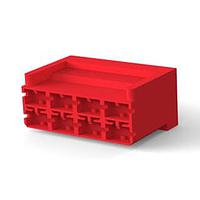 AMP Connectors - TE Connectivity 926646-4 ຮາວຊິ້ງ 8P POS-LOCK GEH 6 3