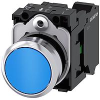 SIEMENS A6X30143001 ປ່ອງສະຫນັບສະຫນູນມາດຕະຖານ ປຸ່ມກົດ. ສີຟ້າ