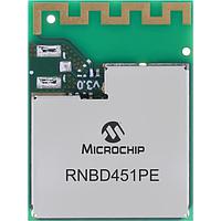 Microchip Technology RNBD451PE-I100 ມູດູນ Bluetooth Bluetooth LE 5.2 RN Module, ອະນເທນ PCB
