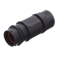 Amphenol SINE Systems RTS1BS16N19P03 ຕົວເຊື່ອມຕໍ່ Inline Receptacle 19 POS SZ 16 Pin