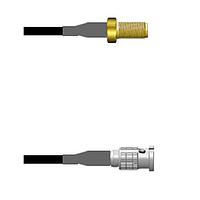 Amphenol Custom Cable Q-2V00V0003144i ສາຍສະບັບ RF SMA-SJ/HDBNC-SP G174 144I