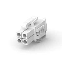 AMP Connectors - TE Connectivity 794241-1 ກອງປະກອບປລັກ 04P MINI PLUG UL94V2