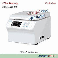 DaiHan DH.CFH24R2 ລົດໂຣເຕີມຸມຄົງທີ່ອາລູມິນິມ, 12 X 5.0ml ທູບ, ສູງສຸດ 15,000rpm