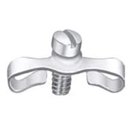 ITT Cannon M24308/25-10P ສກຣູ ລອກ ຜູ້ຊາຍ Screwlock ຂະໜາດເປົ້າ 5, ສແຕນເລດ ສະຕີນ, ການສິ້ນສຸດ Passivated