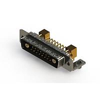 EDAC 629-17W2640-5T3 ຕູ້ຕິດຕໍ່ D-Sub ປະສົມມຸມຂວາ ຕູ້ຕິດຕໍ່ພະລັງງານ Combo D-Sub
