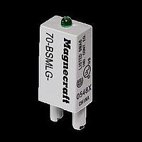 Schneider Electric Relays 70-BSMLG-120/240 ປຸ່ມຕິດຕັ້ງ Relay 70-BSM Socket Module / ຕົວຊີ້ເຫັນ LED ສໍາລັບ 70-782 Sockets