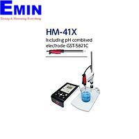 TOA DKK HM-41X ເຄື່ອງວັດແທກ pH ຂອງຫ້ອງທົດລອງ (0~14pH; -2000,0~2000,0 mV; 0,0~100,0℃)