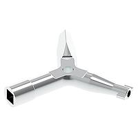 Essentra Components 56813 ກະແຈແລະຕູ້ກະແຈ Key - ຮູບແບບ Driver, ບິດຄູ່ - ເສັ້ນທາງລົດໄຟ