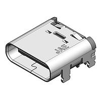 JAE Electronics DX07S024JJ4R1300 ຕົວເຊື່ອມ USB Type C TYPE C RECEPT ຂາຍາວ THRU-HOLE LEGS
