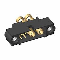 Harwin M80-5C10405M1-02-335-00-000 ຊຸດການເຊື່ອມສາຍ Power to the Board 4+2 Pos. Male 24-28AWG+12AWG Cable Conn., Jackscrews