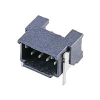 Molex 220030-1041 ຮອດເດີແລະຮ້ອງສາຍສະ MICRO-ONE 2.0 RA ASSY ThrHole 4ckt BK