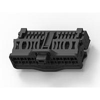 AMP Connectors - TE Connectivity 2141576-1 ກອງປົກຄຸມ 32POS NANO MQS TL PLUG HOUSING, ລະຫັດ A