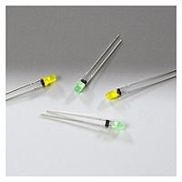 BIVAR ELM70503YD ຕົວບອກສະຫຼຸບກະບອດ LED Vert LED Assembly 3mm ເຫຼືອງ 585 nm